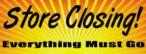Store Closing Banner  