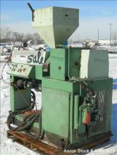 Used  Single Screw Extruder, approximate 2 diameter s  