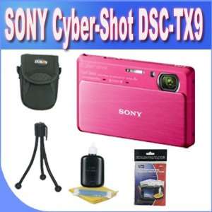  Sony TX Series DSC TX9 Red 12.2MP Digital Still Camera 