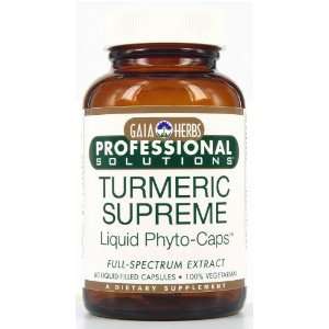   Solutions Turmeric Supreme 60 Liquid Phyto Caps Health & Personal