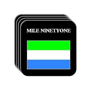  Sierra Leone   MILE NINETYONE Set of 4 Mini Mousepad 