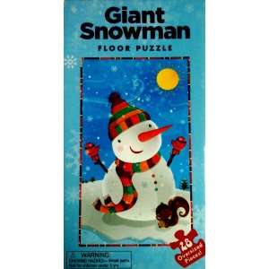  Scholastic Giant Snowman Floor Puzzle Toys & Games