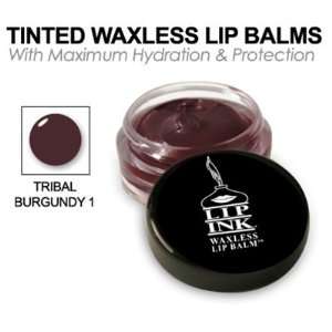  LIP INK® Tinted Waxless Lip Balm TRIBAL BURGUNDY 1 NEW 