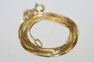 14k SOLID gold FANCY TWISTED ball neacklace slide chain  