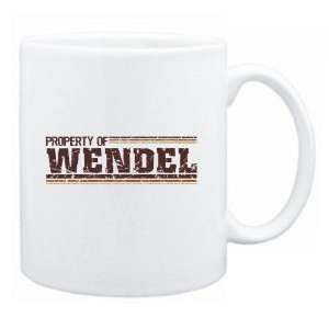 New  Property Of Wendel Retro  Mug Name