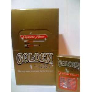 Golden Brand Cigarette Filters Case 20 packs (400 total filters 