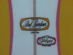 Bud Gardner Surfboards Gidget Model    Item # 01  
