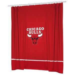  NBA Chicago Bulls Shower Curtain: Home & Kitchen