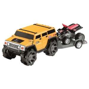  Little Tikes Hummer H2 Hauler with Off Road ATV: Toys 