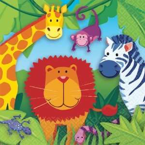  Jungle Animals Bev. Napkins Toys & Games