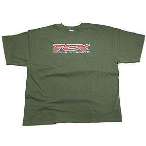  TCX MX T Shirt   Medium/Olive Green Automotive