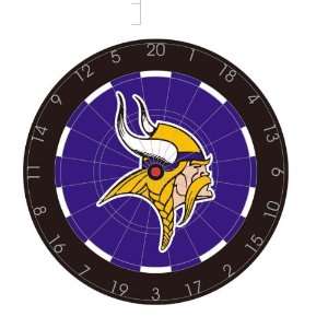    Minnesota Vikings NFL Bristle Dart Board: Sports & Outdoors