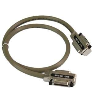  3Ft Adapter For IEEE 488 GPIB Cable Metal Connector 