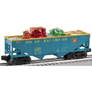  O 27 Hopper w /Presents, Polar Railroad Toys & Games