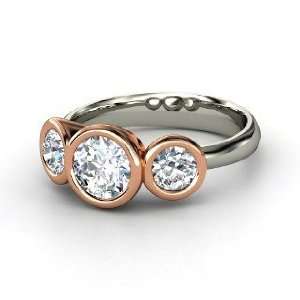  Naomi Ring, Round Diamond Palladium Ring Jewelry