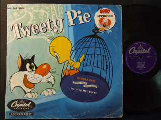 TWEETY & SYLVESTER Mel Blanc 1952 CAPITOL 78 Tweety Pie  