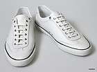 495 NEW Zegna Sport White Leather Detroit Sneakers 11/12