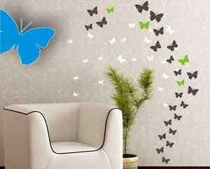 Butterfly Wall Stickers Express   Beautiful Butterflies  