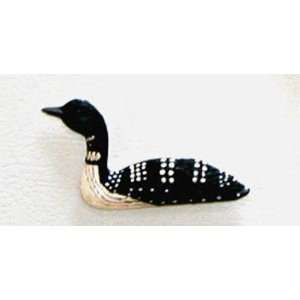  Fisher Wildlife Loon Magnet, Polyresin Bird with Magnet 