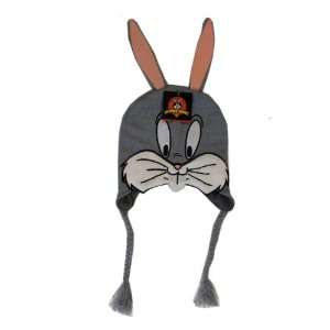   Bugs Bunny Beanie   Looney Toons Winter Hat with Tassles Toys & Games