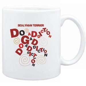   Mug White  Sealyham Terrier DOG ADDICTION  Dogs: Sports & Outdoors