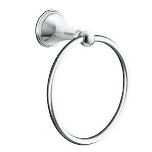    CP Finial Traditional Towel Ring, Polished Chrome: Home Improvement
