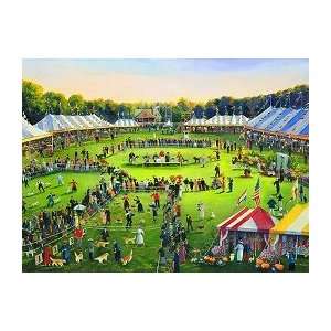   Calwell Fisher The Dog Show Limited Edition Canvas