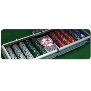  UD MLB Poker Chip Set New York Yankees