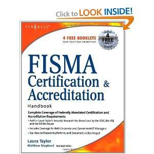  FISMA Certification & Accreditation Handbook [Paperback 