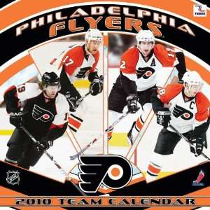  Philadelphia Flyers 2010 12x12 Team Wall Calendar Sports 