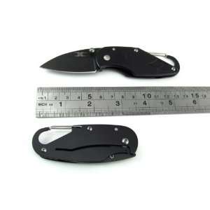  pocket knife folding folder knife keychains black