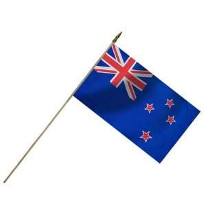  New Zealand Flag 12X18 Inch Mounted E Poly Patio, Lawn 