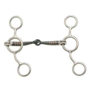   Iron Jr. Cow Snaffle   Stainless Steel   5 Mouth