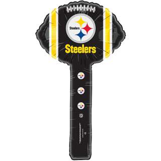   Tailgating Classic Balloon Pittsburgh Steelers Hammer Balloon  10 Pack