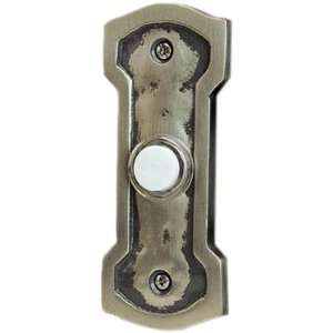 NuTone NB4018P Decorative Door Chime Push Button, Recess Mount, Pewter 