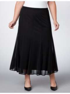 CATHERINES   Fit and Flare Chiffon Skirt  