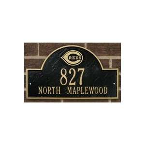  REDS Personalized Arched Address Plaque