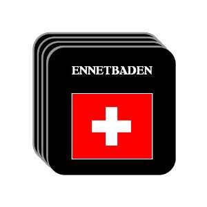  Switzerland   ENNETBADEN Set of 4 Mini Mousepad Coasters 
