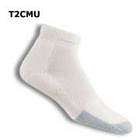 Thorlo T2CXU 13   Moderate Protection Mens/Womens Crew   White Socks