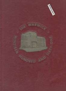 1961 WARWICK HIGH SCHOOL YEARBOOK, NEWPORT NEWS, VA  