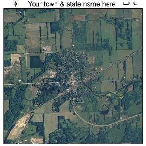   Aerial Photography Map of Bellevue, Michigan 2010 MI 