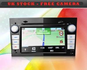 BLACK 2 Din Car DVD/GPS/3G INTERNET Player VAUXHALL ASTRA/CORSA DVB T 