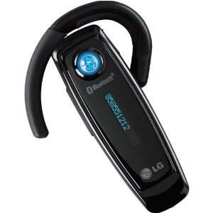  LG Bluetooth Headset HBM 500 (Black) Cell Phones 
