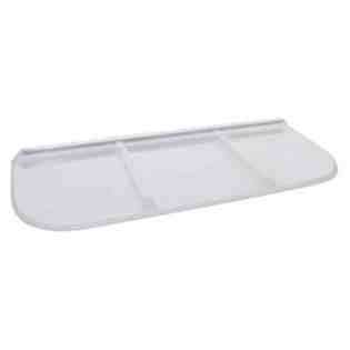   in. x 26 in. Polycarbonate Rectangular Window Well Cover at 