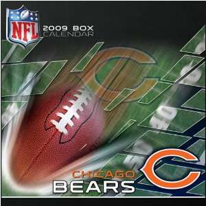  Chicago Bears NFL Box Calendar: Sports & Outdoors