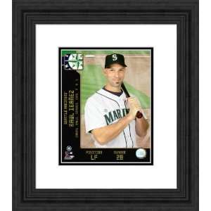  Framed Raul Ibanez Seattle Mariners Photograph
