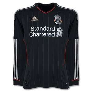  Liverpool Away Long Sleeve Football Shirt 2011 12 Sports 