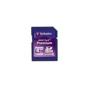  Verbatim® Premium SDHC Cards Electronics