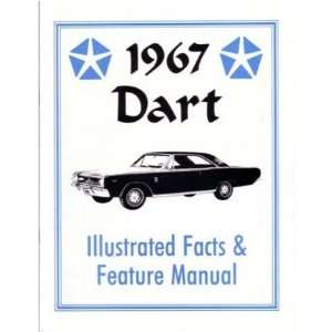  1967 DODGE DART Facts Features Sales Brochure Book 