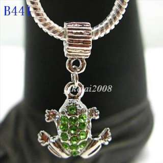 FROG Screw European Bead Charm Fit Bracelet B441  